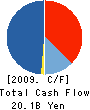 Shinki Co.,Ltd. Cash Flow Statement 2009年3月期