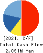 HANDSMAN CO.,LTD. Cash Flow Statement 2021年6月期
