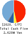 GCA Corporation Cash Flow Statement 2020年12月期