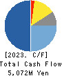 Osaki Electric Co.,Ltd. Cash Flow Statement 2023年3月期