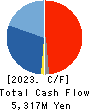 NIPPON CERAMIC CO.,LTD. Cash Flow Statement 2023年12月期