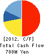 Biznet Corporation Cash Flow Statement 2012年5月期