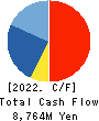 NISHIMATSUYA CHAIN Co.,Ltd. Cash Flow Statement 2022年2月期