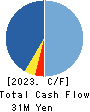 Beat Holdings Limited Cash Flow Statement 2023年12月期