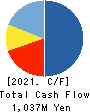 NF HOLDINGS CORPORATION Cash Flow Statement 2021年Mar期 NF HOLDINGS CORPORATION Cash Flow Statement 2021年3月期