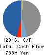 RISE Inc. Cash Flow Statement 2016年Mar期 RISE Inc. Cash Flow Statement 2016年3月期
