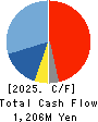 OKUMURA ENGINEERING corp. Cash Flow Statement 2025年Mar期 OKUMURA ENGINEERING corp. Cash Flow Statement 2025年3月期