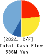 fonfun corporation Cash Flow Statement 2024年3月期