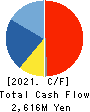 Mars Group Holdings Corporation Cash Flow Statement 2021年3月期