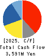 OHASHI TECHNICA INC. Cash Flow Statement 2025年3月期