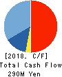 ACMOS INC. Cash Flow Statement 2018年6月期