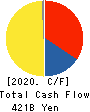 INPEX CORPORATION Cash Flow Statement 2020年12月期