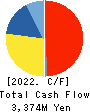 ARCLAND SERVICE HOLDINGS CO., LTD. Cash Flow Statement 2022年12月期