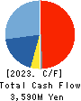 WDB HOLDINGS CO.,LTD. Cash Flow Statement 2023年3月期