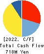 SANKO CO.,LTD. Cash Flow Statement 2022年3月期