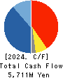 S&B FOODS INC. Cash Flow Statement 2024年Mar期 S&B FOODS INC. Cash Flow Statement 2024年3月期