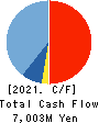 SHINNIHON CORPORATION Cash Flow Statement 2021年3月期