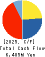 NISSHIN GROUP HOLDINGS Company,Limited Cash Flow Statement 2025年3月期