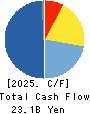WACOAL HOLDINGS CORP. Cash Flow Statement 2025年3月期