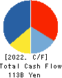 Tokyu Fudosan Holdings Corporation Cash Flow Statement 2022年3月期