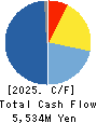 TOYO SECURITIES CO.,LTD. Cash Flow Statement 2025年Mar期 TOYO SECURITIES CO.,LTD. Cash Flow Statement 2025年3月期