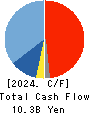 RYODEN CORPORATION Cash Flow Statement 2024年Mar期 RYODEN CORPORATION Cash Flow Statement 2024年3月期