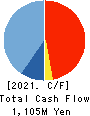 CUBE SYSTEM INC. Cash Flow Statement 2021年3月期
