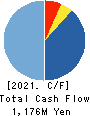 Hakuten Corporation Cash Flow Statement 2021年3月期