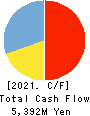 AS ONE CORPORATION Cash Flow Statement 2021年3月期