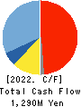 ESTIC CORPORATION Cash Flow Statement 2022年Mar期 ESTIC CORPORATION Cash Flow Statement 2022年3月期