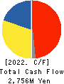 S.T.CORPORATION Cash Flow Statement 2022年3月期