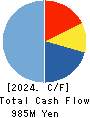 Innovation Inc. Cash Flow Statement 2024年3月期