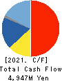 TACHIBANA ELETECH CO.,LTD. Cash Flow Statement 2021年3月期