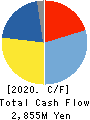 TOREX SEMICONDUCTOR LTD. Cash Flow Statement 2020年3月期