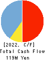 Asgent,Inc. Cash Flow Statement 2022年3月期