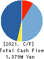 NCS&A CO.,LTD. Cash Flow Statement 2021年3月期