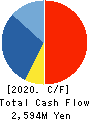 TECHNOFLEX CORPORATION Cash Flow Statement 2020年12月期