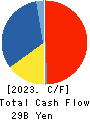 COLOWIDE CO.,LTD. Cash Flow Statement 2023年Mar期 COLOWIDE CO.,LTD. Cash Flow Statement 2023年3月期