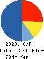 TANAKA CO.,LTD. Cash Flow Statement 2020年3月期