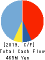 TeamSpirit Inc. Cash Flow Statement 2019年8月期