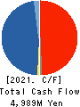 WingArc1st Inc. Cash Flow Statement 2021年2月期