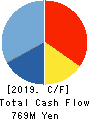 TOYO DRILUBE CO.,LTD. Cash Flow Statement 2019年6月期