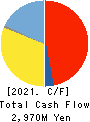 GMB CORPORATION Cash Flow Statement 2021年3月期