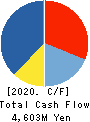 TOKYO KEIKI INC. Cash Flow Statement 2020年3月期