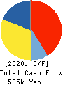 SAITA CORPORATION Cash Flow Statement 2020年6月期