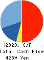 Japaniace Co.,Ltd. Cash Flow Statement 2020年11月期