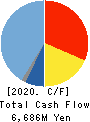 TOYO SECURITIES CO.,LTD. Cash Flow Statement 2020年3月期