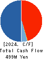 IVY COSMETICS CORPORATION Cash Flow Statement 2024年3月期