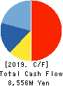 CONEXIO Corporation Cash Flow Statement 2019年3月期