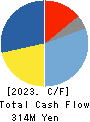 C&G SYSTEMS INC. Cash Flow Statement 2023年12月期